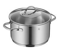 WMF Provence Plus - Olla Alta con Tapa Ø 20 cm, 3,5 L de Acero Inoxidable Sin Recubrimineto con Base Inducción