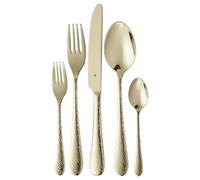 WMF Juego de cubiertos de 30 piezas Gold Edition SITELLO Cromargan plata