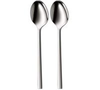 WMF Sonic - Cuchara de café, cromargan Protect, Color Plateado (Paquete de 2)