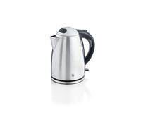 WMF Stelio 0413020012 tetera eléctrica 1,7 L 2400 W Negro, Acero inoxidable
