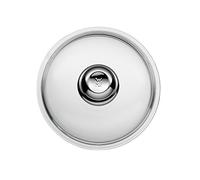 WMF Tapa de Vidrio Para Sartenes Con Pomo de Acero, Cristal Pyrex, 20 cm diámetro