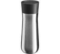 WMF Taza térmica Impulse, 350 ml, con cierre automático, apertura de 360°, mantiene las bebidas calientes durante 8 horas o frías durante 12 horas, color plateado