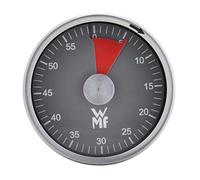 WMF Temporizador magnético de Acero Inoxidable Cromargan con 60 Minutos, Tiempo restante, Alarma acústica