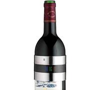 WMF Termómetro clip para vino analógico Clever & More Cromargan acero inoxidable pulido vino tinto vino blanco rosado vino espumoso champán