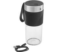 WMF Tritan Mix on the go smoothie Batidora personal, 50 W, potencia de 20.000 rpm, en solo 40 segundos frutas y verduras, capacidad de 300 ml, depósito de plástico sin BPA, batería 1200 mAh