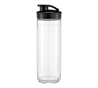 WMF KULT X Mix & Go Fitness 600 ml Plástico Negro, Transparente