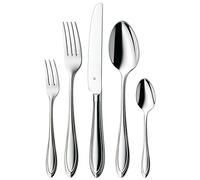 WMF Verona - Cuberteria 60 Piezas 12 Comensales de Acero Inoxidable Cromargan con Acabado Pulido, Apto para Lavavajillas