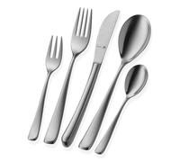 WMF Vision Cromargan Protect - Cuberteria 30 Piezas 6 Comensales de Acero Inoxidable Cromargan Protect con Acabado Pulido, Apto para Lavavajillas