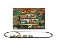 WMFASBAG Cartoon Christmas Train Track Variedad de Juguete Puzzle ensamblado Toya de ferrocarril Santa Claus niños Niñas