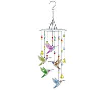 WMFASBAG Hummingbird Wind Chime Double Side Acrylic Diy Decoración de artesanía colgante