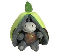 WMFASBAG Juguete de Peluche de Peluche para respiración Movimiento de respiración Realista y Luces de burlón de Burro compañero para Dormir para niños Regalo de cumpleaños de Juguete