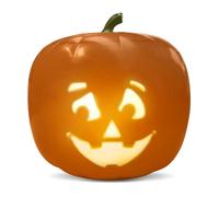 WMFASBAG Linterna de calabaza que habla calabaza animada con accesorios de bricolaje de bricolaje de altavoces de altavoz de proyector de video incorporado
