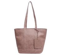 WMFASBAG Women PU Fashion Shoulder Shoulder Bolsas Gran capacidad Purso Estipas Color sólido Color de hombros Tota de hombro Cierre de la cremallera Bolsa de vagabundo elegante