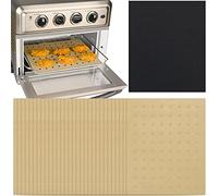 WMKGG 100 forros desechables de papel pergamino rectangular perforado de 13 x 12 pulgadas para freidora de aire Ninja Foodi, freidora de aire XL, Cuisinart, horno tostador Breville