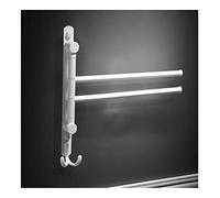 WMMIN Toallero de Acero Inoxidable 304 para baño, toallero de Pared de Cobre de 2 a 4 Barras, toallero Giratorio para baño y Cocina (Color: Negro)