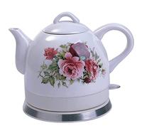 Wmmner 1L Electric Ceramic Teapot Kettle Water Boiler Water Heating Device Teapot Electric Kettle Automatic Power Off Hopeful