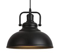Wmmner Amen Industrial Style Lamp, Creative Pot Lid Siron Art Chandelier, Single Head Ceiling Hanging Light, Restaurant Hotel Coffee Shop Decoration Light Fixtures (30Cm)/35 cm