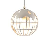 Wmmner American Style Creative Lights Simplicity E26 Base Hanging Lights Industrial Circular Suspensiom Lamp Restaurant Area Shapes Ceiling Lights for Kitchen Island Living Room Bar Dignified/Blancas/