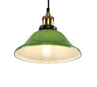 Wmmner American Style Hanging Lights Single Head Adjustable Lamp Industrial Modern Suspensiom Lamp Vintage Ceiling Lighting Fixture for Restaurant Living Room Bar Dignified/9.8In*7.4In