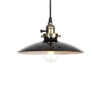 Wmmner American Style Metal Lights Personalized Creative Chandelier Simplicity Color Ceiling Lighting Fixture Creative Suspensiom Lamp for Restaurant Living Room Bar Dignified/Negro