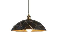 Wmmner Araña Industrial Creativa de Metal Negro, Moderno Nordic Hollow Lámpara Colgante, Accesorio de Luz de Techo de Altura Ajustable para Cocina, Isla, Comedor, Dormitorio, Pasillo, Bar, Sala de Est