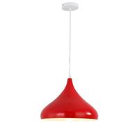 Wmmner Araña Moderna Y Simple de una Sola Cabeza, Lámpara Colgante de Arte de Hierro Creativo, Accesorio de Luz de Techo de Altura Ajustable para Interiores para Cocina, Isla, Comedor, Dormitorio, Pas