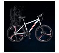 Wmmner Bicicleta de Montaña Hardtail de 24 Pulgadas, 12 Constelaciones de Montañabicicleta de Pista para Hombres Y Mujeres, Bicicleta de Montaña con Suspensión Delantera con Freno de Disco Doble, Bici