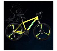 Wmmner Bicicleta de Montaña Hardtail de 24 Pulgadas, 12 Constelaciones de Montañabicicleta de Pista para Hombres Y Mujeres, Bicicleta de Montaña con Suspensión Delantera con Freno de Disco Doble, Bici