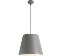 Wmmner Color Chandelier - E27 Decoración Lámpara Colgante Minimalista Industrial Retro Pequeña Lámpara Colgante Personalizadas de una Sola Cabeza/Gris/8,6 en