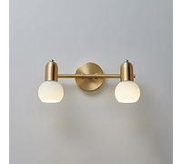 Wmmner Crystal Wall Sconce Light - Modern Copper Lamp For Living Room Bedroom And Hotel Aisle Decoration,3/2