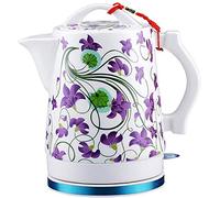 Wmmner Electric Kettle 7L Ceramic Kettle Teapot-Retro Stainless Steel Jug,Bpa-Free,Automatic Power Off Fast Boiling Removable Base,Boil Dryion 1500W