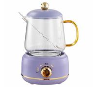 Wmmner Electric Kettle, Automatic Thickening Glass Multi-Function Electric Boiling Teapot Low Noise Cooking 360W B,600Ml (B,600Ml)/C/0,6 Litros