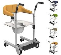 Wmmner Elevador de Transferencia de Pacientes, Silla de Ruedas de Transporte de Acero, Silla de Evacuación de Emergencia, Cinturón de Seguridad para Silla de Ruedas, Levantamiento Médico, Dispositivo