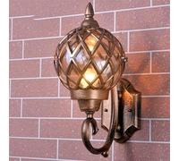 Wmmner European Wall Light European Villa Garden Lights V-Intage Balcony Wall Lamp, Outdoor Waterproof Country House Exterior Wall Lantern,Led Ceiling Lamp