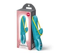 Wmmner Fun Factory Amorino - Vibrador Rabbit para Mujer | Estimulación Del Punto G Y Del Clítoris | Vibrador con Banda de Silicona | 12 Programas | Ipx7 Impermeable | Usb-C/Petróleo