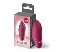 Wmmner Fun Factory Charme | Vibrador de Contacto para Clítoris Y Masaje | 12 Programas de Vibración | Impermeable Y con Batería Recargable | Juguete Sexual para Mujeres/Burdeos