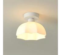 Wmmner Geometry Led Ceiling Lamp Modern Indoor Lighting Ceiling Light White Acrylic Ceiling Light Fixture For Hallway Balcony Entryway Foyer Stairwell Aisle Loft Restaurant Chandelier(Dark)/Blancas