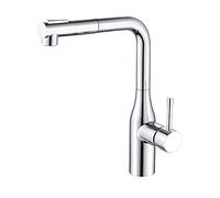 Wmmner Grifo Mezclador de Cocina Spray Extraíble,Re de una Sola Palanca Caliente Y Frío 2 Modos, Pulverizador Extraíble para Fregadero de Cocina, Grifo-Cromo (Talla Única) (Talla Única) Ulz 001718 Fre