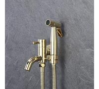Wmmner Grifos, Kit de Ducha, Rociador de Bidé de Inodoro Encuadernado a Mano, Grifo de Latón, Rociador de Acero Inoxidable Sólido, Juego de Ducha/1, 1, 2 Ulz 000699 Grifos de Cocina 304 Lavabo de Acer