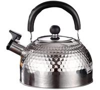 Wmmner Hervidor de Silbato, Hervidor de Cocina, Hervidor de Té de Silbato Doméstico Portátil de Acero Inoxidableel Teapot General Stovetop Water Kettle para Estufa de Gas/Mango de Cocina de Inducción