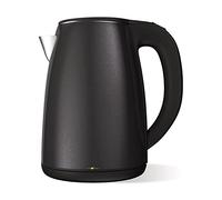 Wmmner Hervidor Eléctrico Hervido Rápido Jarras Iluminadas Hervidor Eléctrico, Hervidor de Agua, 1.2L, 600W Agua Caliente Té O Café, Base Giratoria, Hervidor de Vertido Fácil/Blanco/Blanco/Blcak