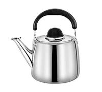 Wmmner Hervidor Tradicional de Ebullición Rápida de Acero Inoxidable, Estufa de Gas, Cocina de Inducción, Hervidor Universal, Mango Antiescaldaduras Paracafé, Leche, Etc., Gas Eléctrico Aplicable