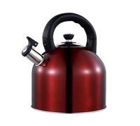 Wmmner Hervidores de Té, Hervidor de Té, Hervidor para Estufa, Hervidor de Acero Inoxidable para Agua Hirviendo, Café O Té con Leche, Hervidor/Rojo/5L (Rojo 5L)/Rojo/5L