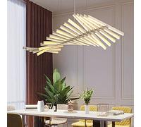 Wmmner Iluminación Led para Sala de Estar, Lámpara Colgante de Oficina de Novedad Moderna, (Blanco 20 Cabezas 97X47Cm) Ulz 000962 Luces de Techo Led, Luz de Techo Regulablecon Control Remoto Compatibl