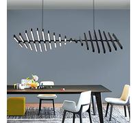 Wmmner Iluminación Led para Sala de Estar, Lámpara Colgante de Oficina de Novedad Moderna, (Blanco 20 Cabezas 97X47Cm) Ulz 000962 Luces de Techo Led, Luz de Techo Regulablecon Control Remoto Compatibl