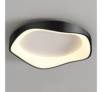 Wmmner Imitation Wood Grain Ceiling Lamp Minimalist Style Panel Lamp Japanese Style Ceiling Flush Lights Three-Tone Light Super Bright Ceiling Light For Study Of Bedroom Hallway Flat Light/K/20.4In