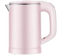 Wmmner Kettles,0.6L Stainless Inner Lid Electric Kettle 600W (Bpa Free) Cordless Tea Kettle,Fast Boiling Hot Water Kettle With Auto Shut Offwith Boil Dry Protection,Double Walled Insulation/Pink Hopef
