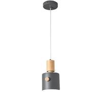 Wmmner Lámpara Colgante con Mango de Madera Personalizada Mi-Ni Pequeña Lámpara Colgante Decoración de Casa de Campo Accesorio de Iluminación de Techo, (Fresno) Ulz 000681 Ceiling Lámpara de Iluminaci