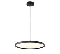 Wmmner Lámpara Colgante Led de 24 W, Lámpara de Techo Colgante Minimalista Remoderna, Accesorios de Luz de Suspensión de Comedor Sobre la Mesa, Chaners de Dormitorio de Comedor/Regulable