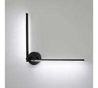 Wmmner Lámpara de Pared de Tocador Moderna Aplique de Pared Led Ajustable Lámpara de Pared Lineal con Interruptor Apliques de Tira Largaaccesorio de Iluminación de Montaje en Pared Sala de Estar Dormi